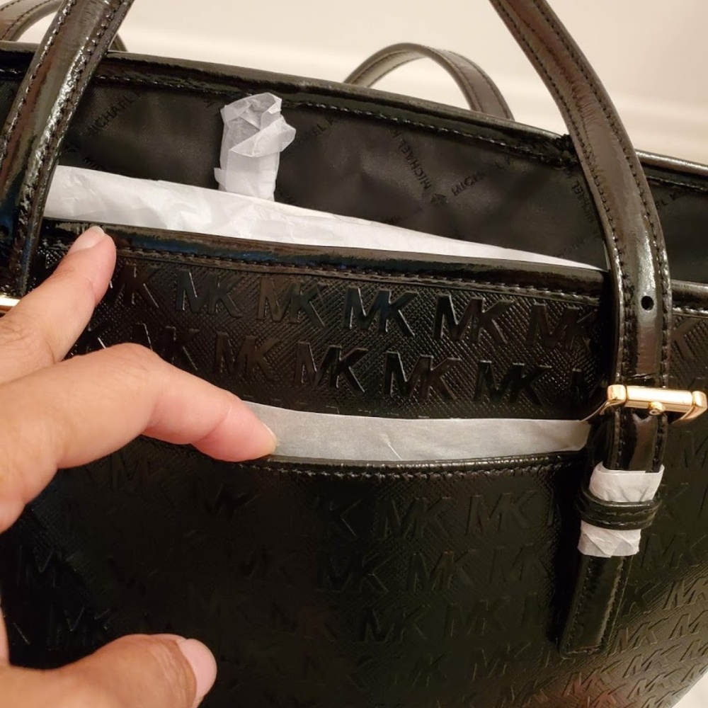 🔥👑🔥NWT Authentic Michael Kors MD Carry-All Tote - Picture 5 of 8